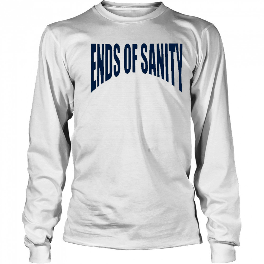 Ends Of Sanity Logo T-shirt Long Sleeved