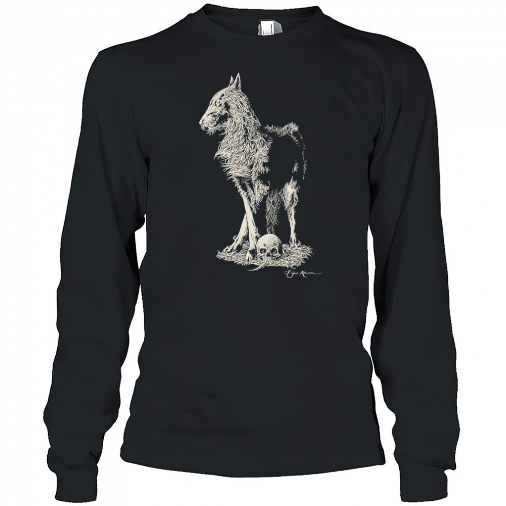 Fajar Allanda Lone Wolf T-shirt Long Sleeved