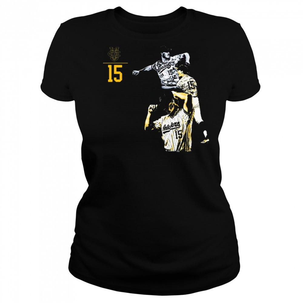Finnegan Wall 15 UC Irvine Anteaters baseball NCAA Division I Portrait t-shirt Women's T-shirt