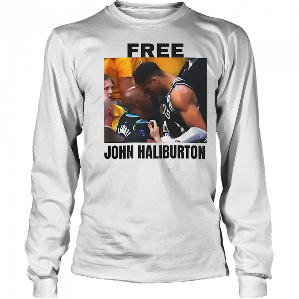 Free John Haliburton shirt Long Sleeved