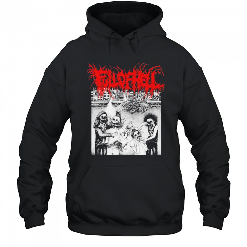 Full Of Hell Gore Punx T-shirt Hoodie