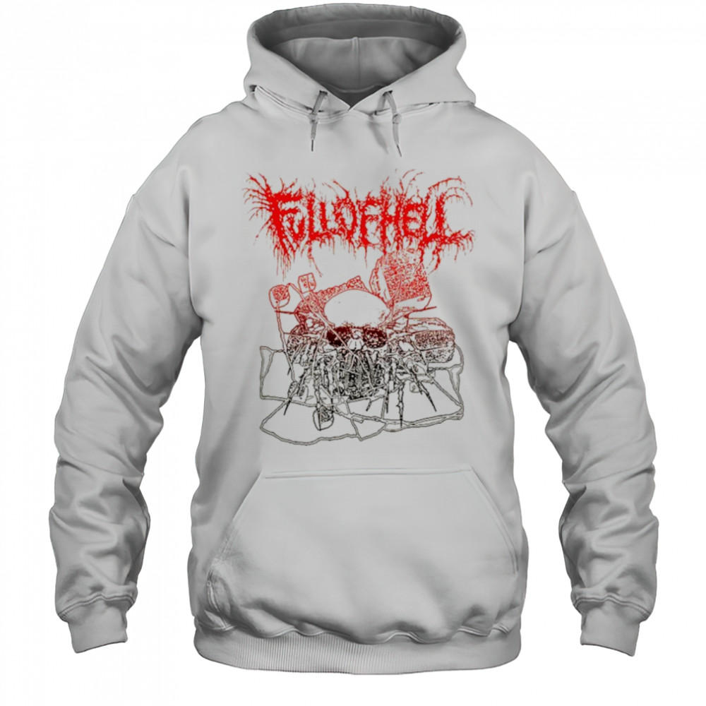 Full Of Hell Skull T-shirt Hoodie