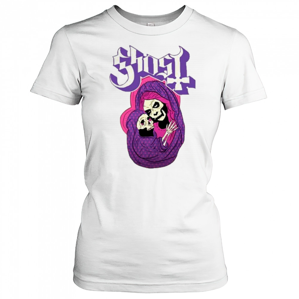 Ghost She Is The Light The Warmth The Power Without Her I Am Lost Hail Mom Painting t-shirt Women's T-shirt