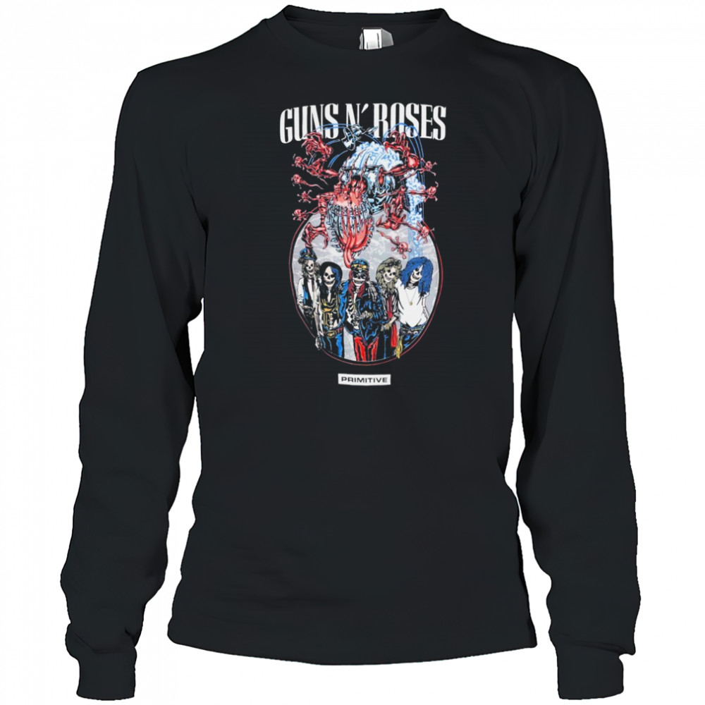 Guns N’ Roses Robo T-shirt Long Sleeved