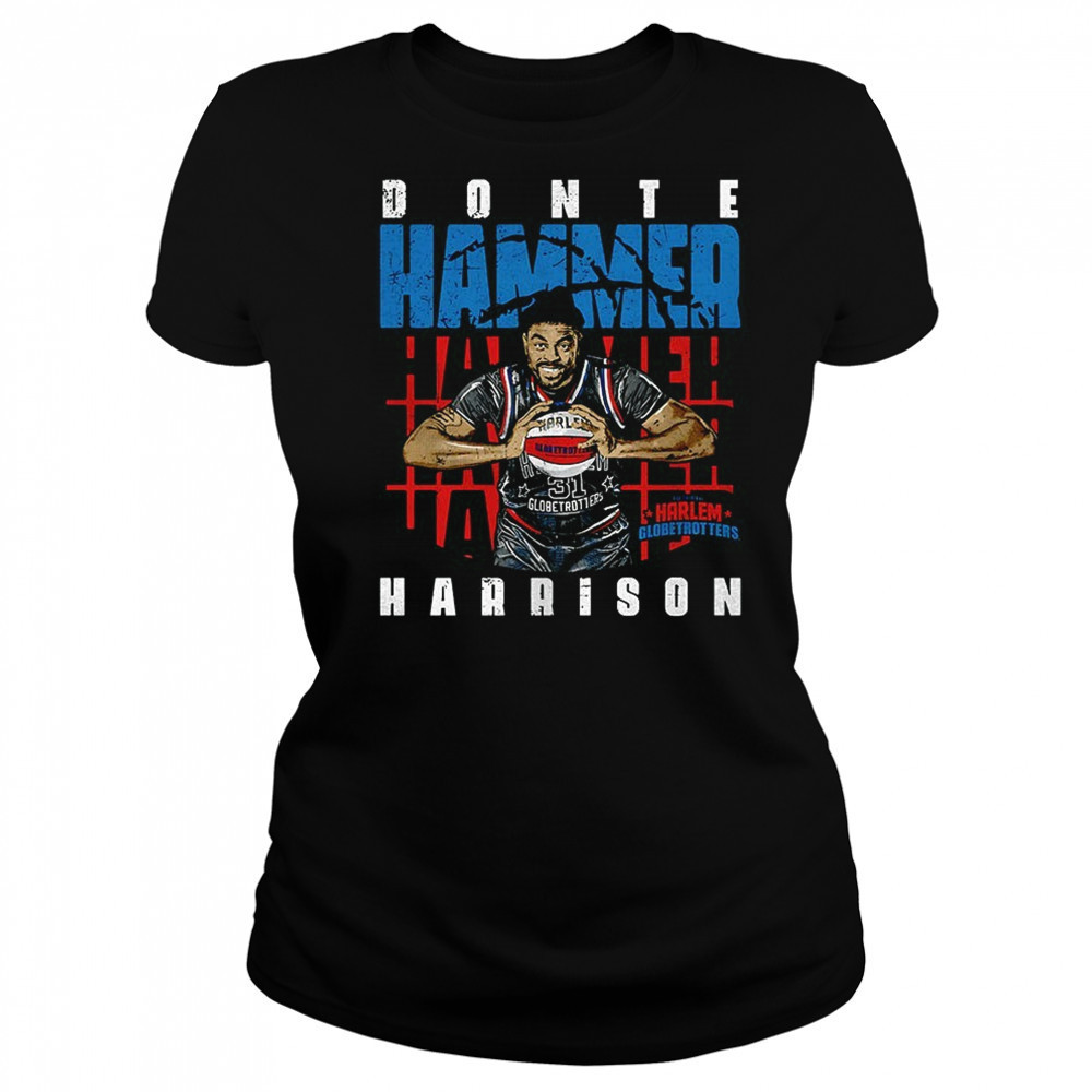 Hammer Harrison Harlem Globetrotters pose shirt Women's T-shirt