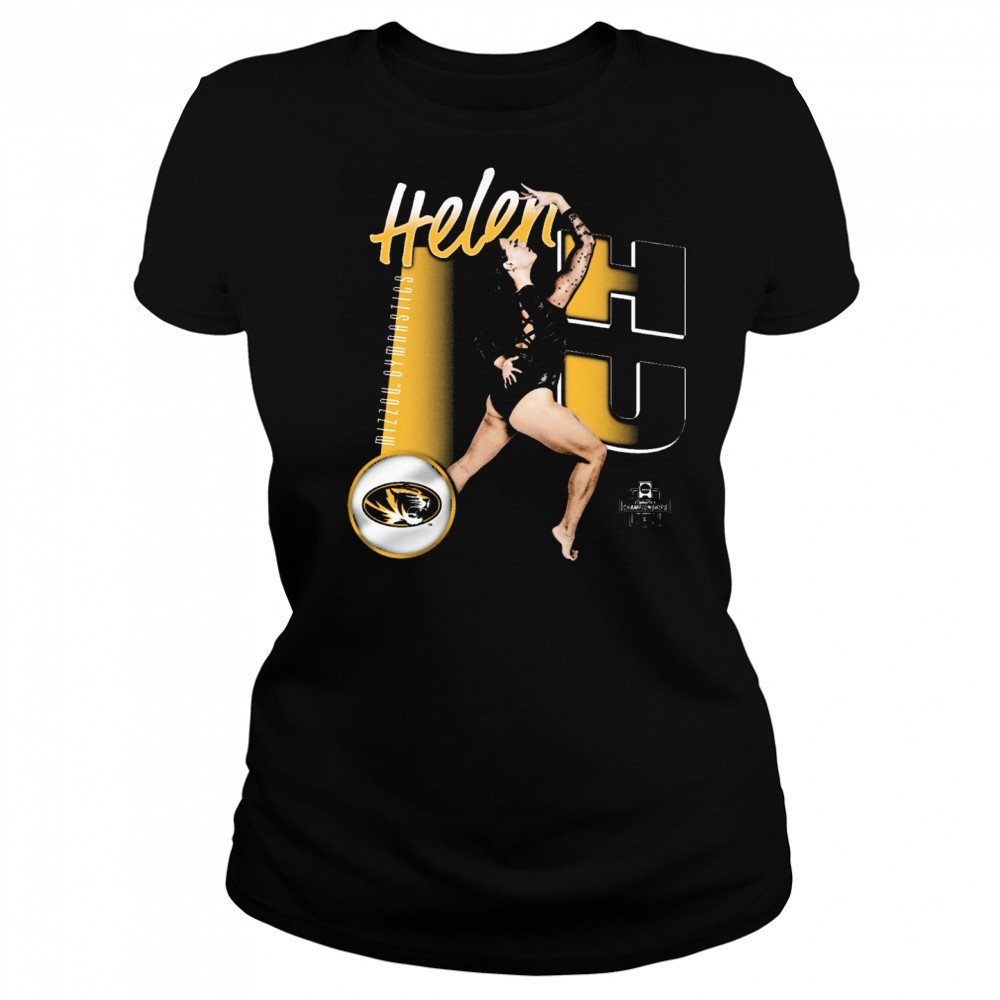 Helen Hu Missouri Tigers NCAA Gymnastics Championships Portrait t-shirt Women's T-shirt