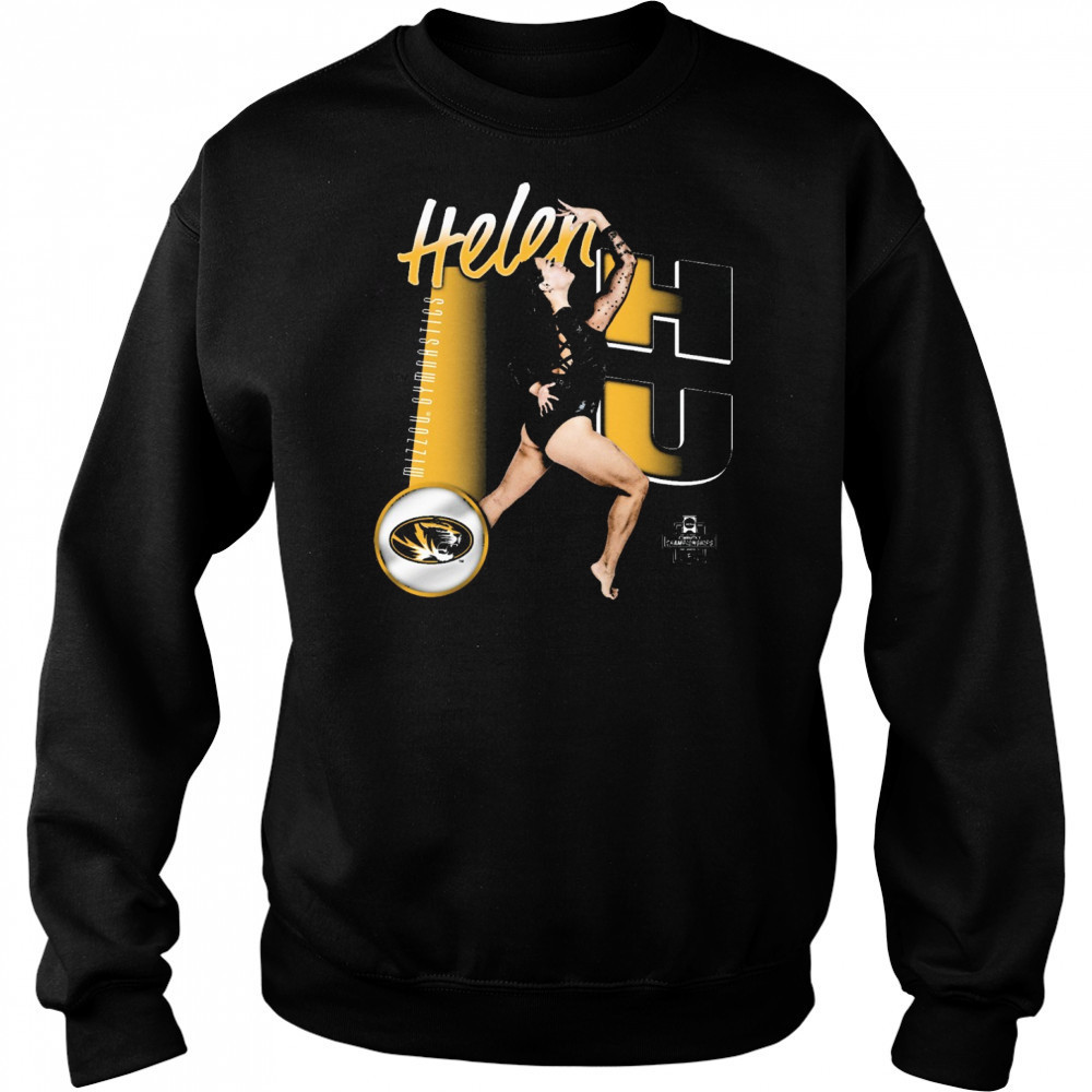 Helen Hu Missouri Tigers NCAA Gymnastics Championships Portrait t-shirt Hoodie