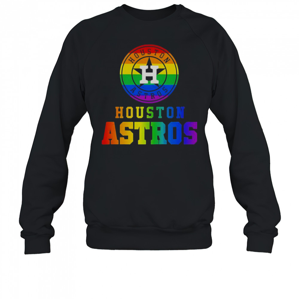Houston Astros Pride T-Shirt Sweatshirt