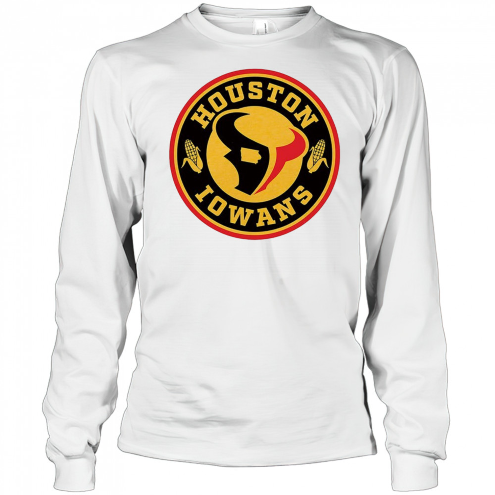 Houston Iowans logo shirt Long Sleeved