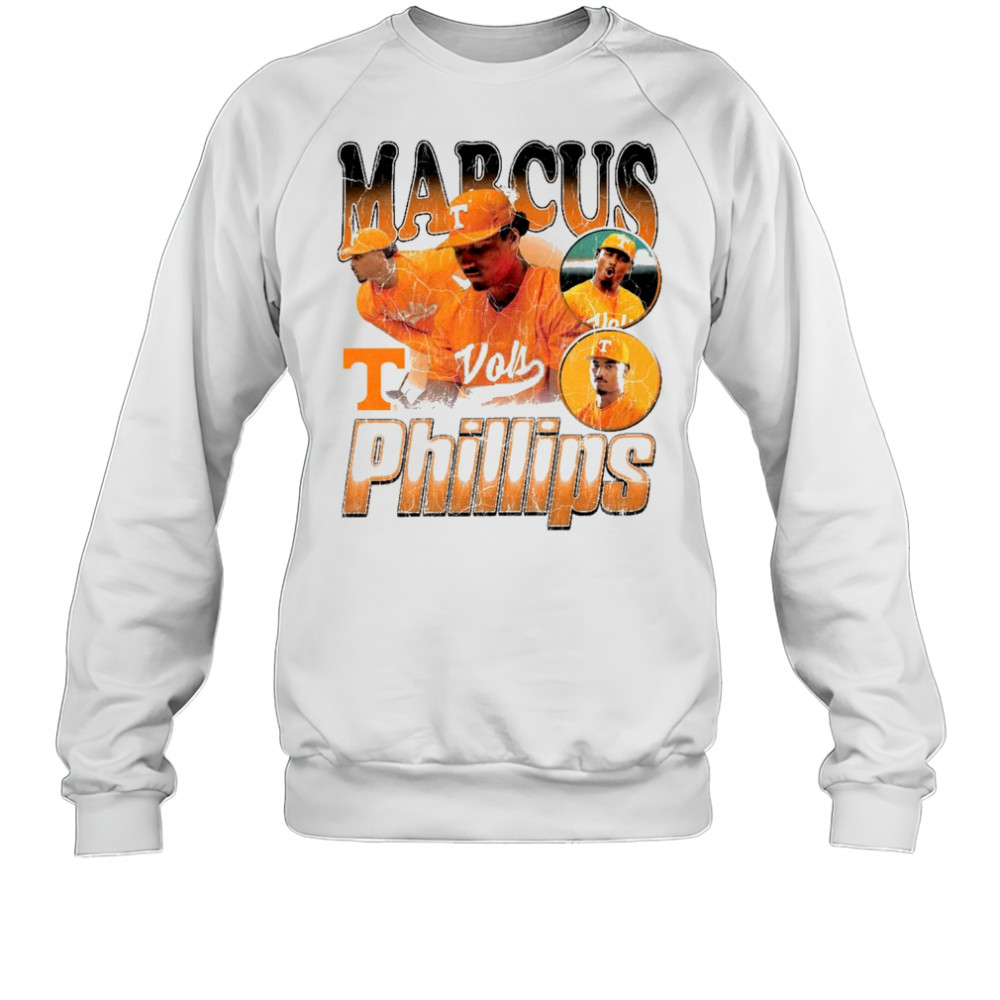 Marcus Phillips Tennessee Vols Baseball NCAA Division I 2025 90s Graphic t-shirt Sweatshirt