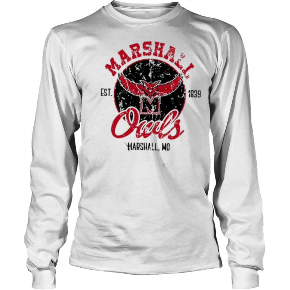 Marshall Owls est 1839 Marshall MO shirt Long Sleeved