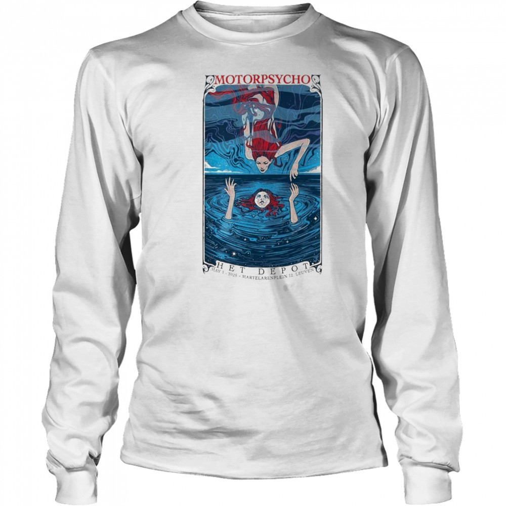 Motorpsycho Het Depot Leuven, Belgium May 1 2025 T-Shirt Long Sleeved
