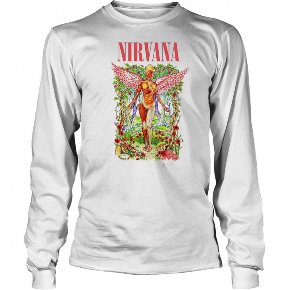 Nirvana In Utero Wilderness T-shirt Long Sleeved