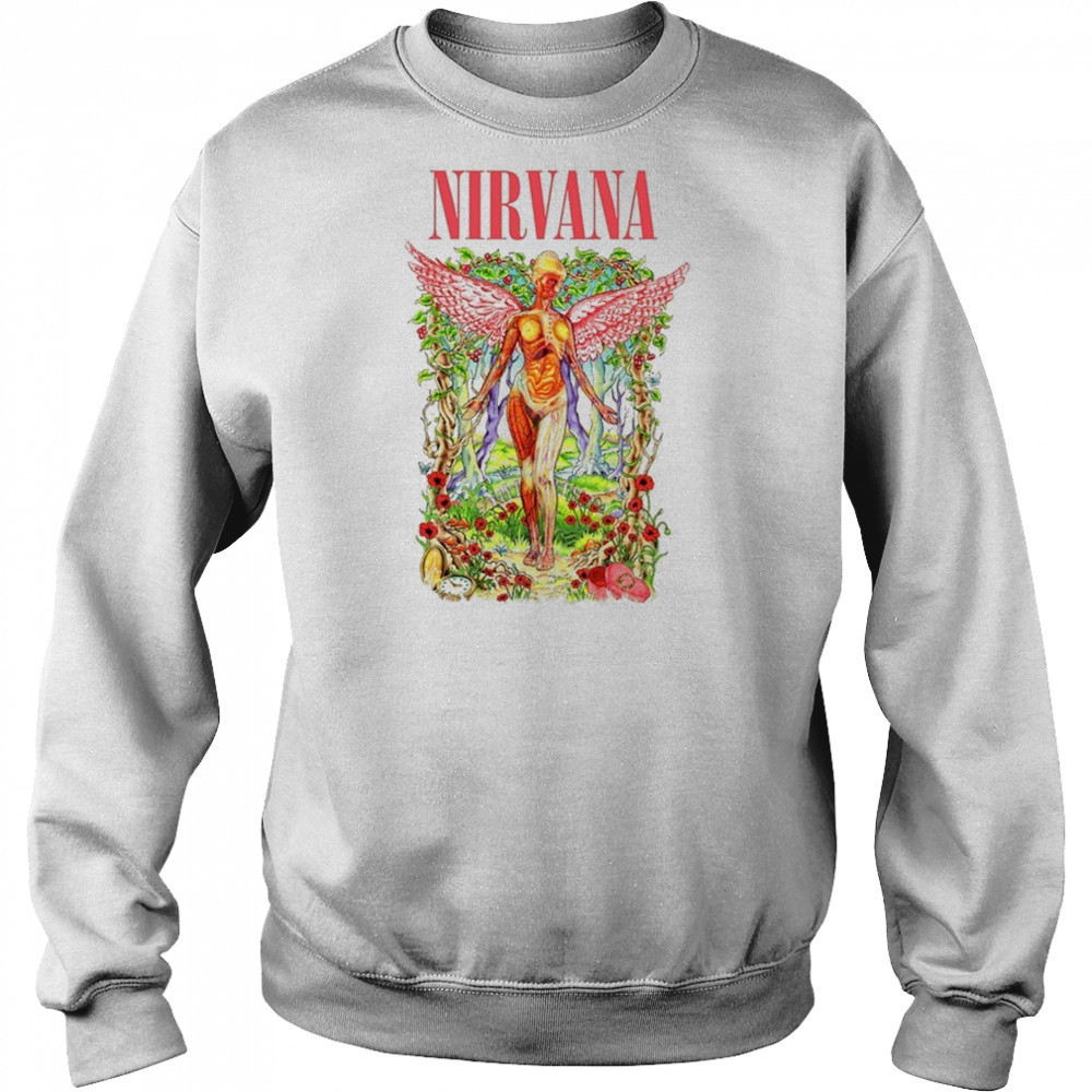 Nirvana In Utero Wilderness T-shirt Hoodie