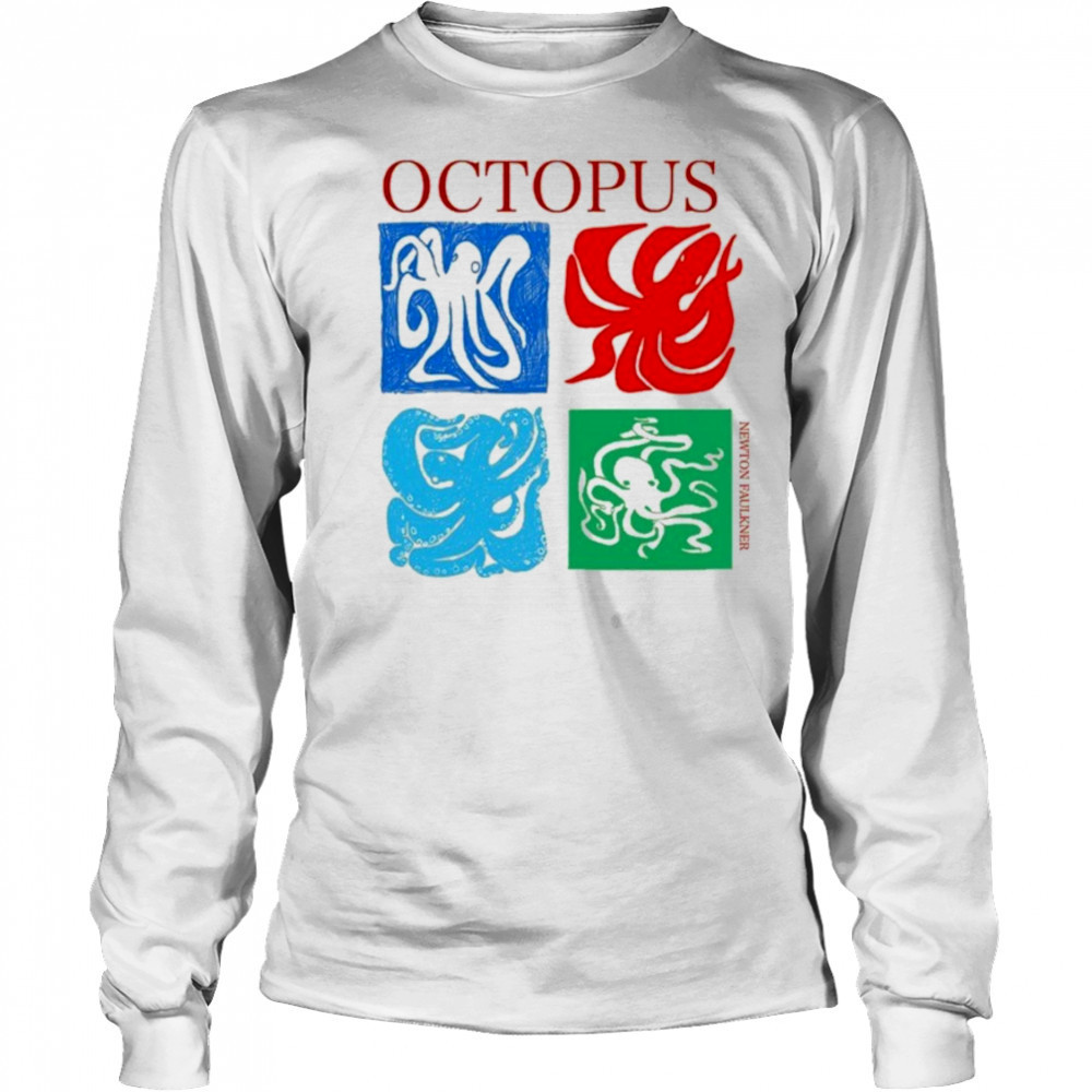 Octopus Newton Faulkner T-shirt Long Sleeved