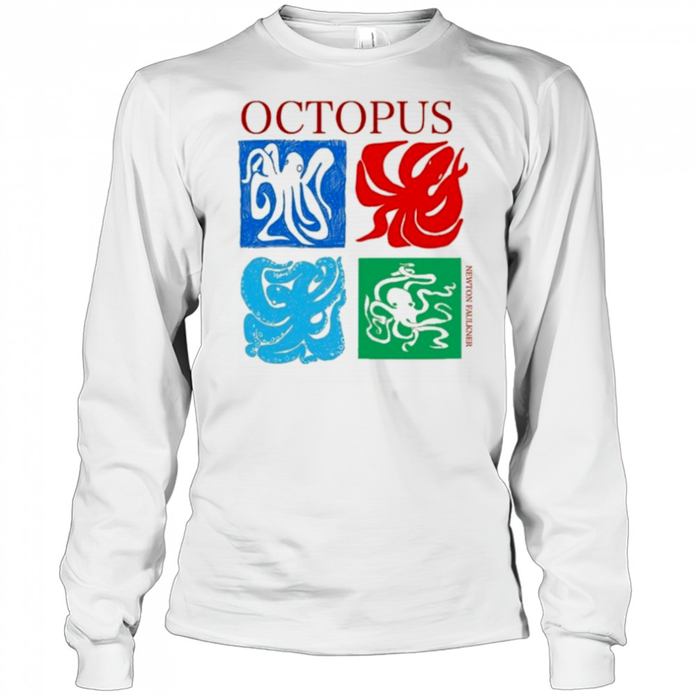 Octopus Newton Faulkner T-shirt Long Sleeved
