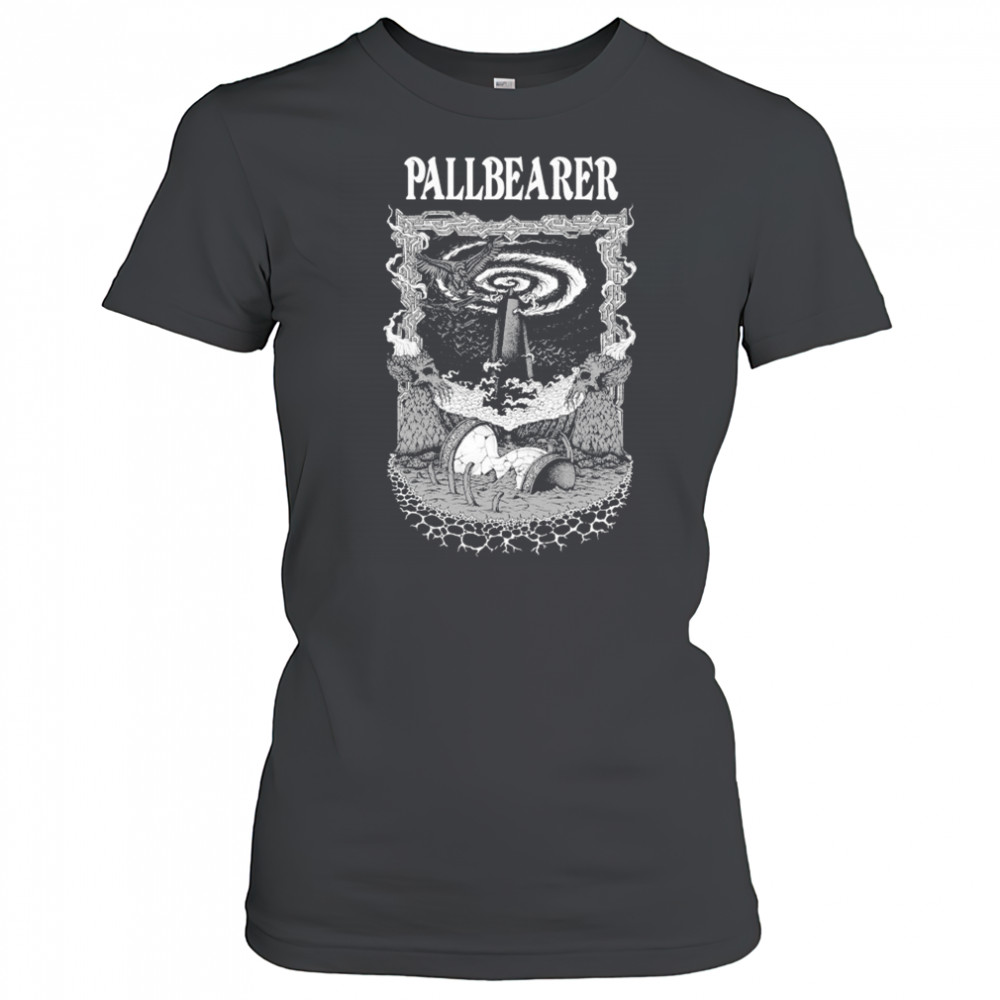 Pallbearer Silver Wings Hourglass T-shirt Women's T-shirt