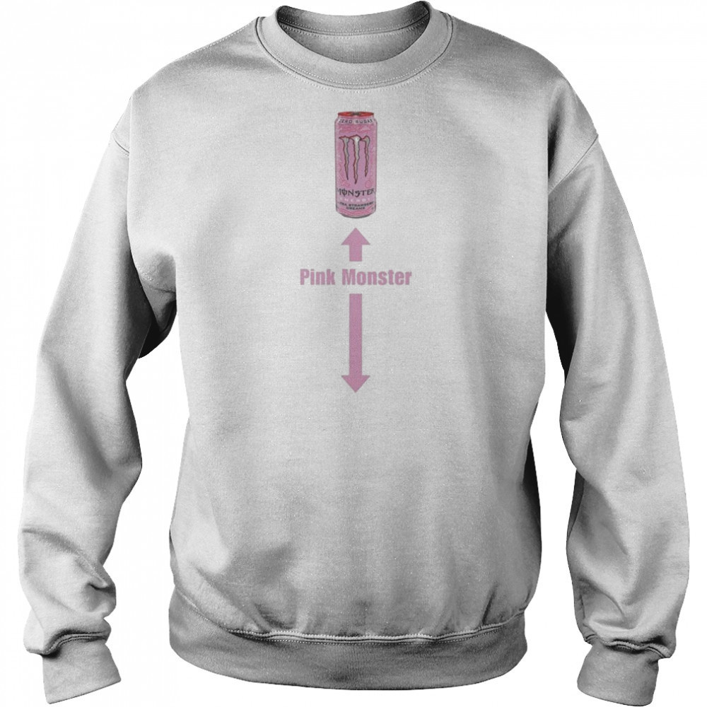 Pink Monster Energy T-shirt Hoodie