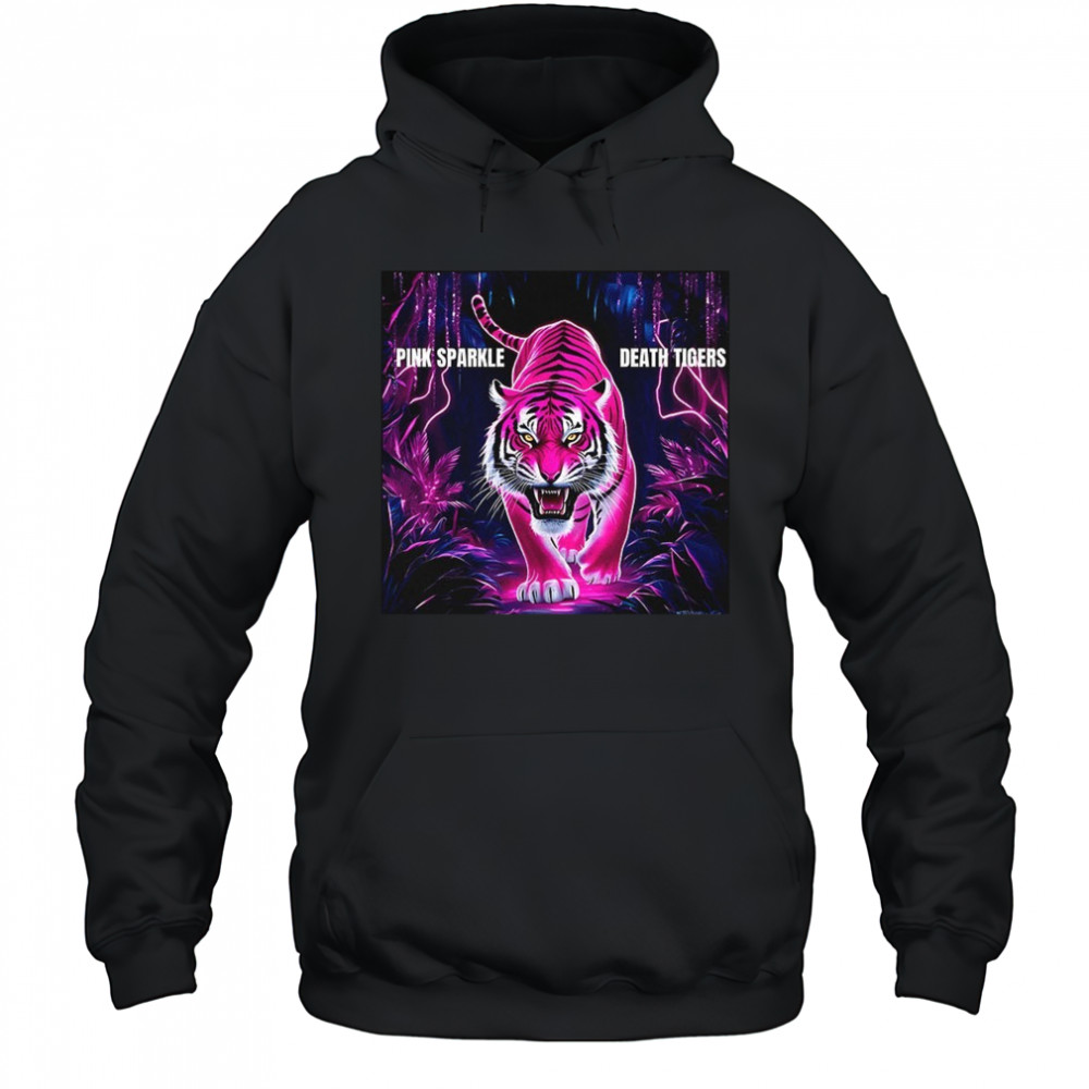 Pink Sparkle Death Tiger 2025 shirt Hoodie