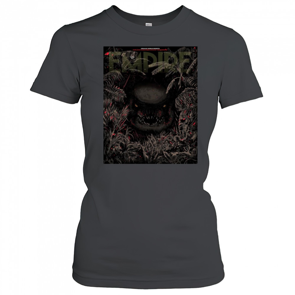 Poster Jurassic World Rebirth Exclusive Subscriber Cover By Tim Mcdonagh Summer 2025 t-shirt Women's T-shirt