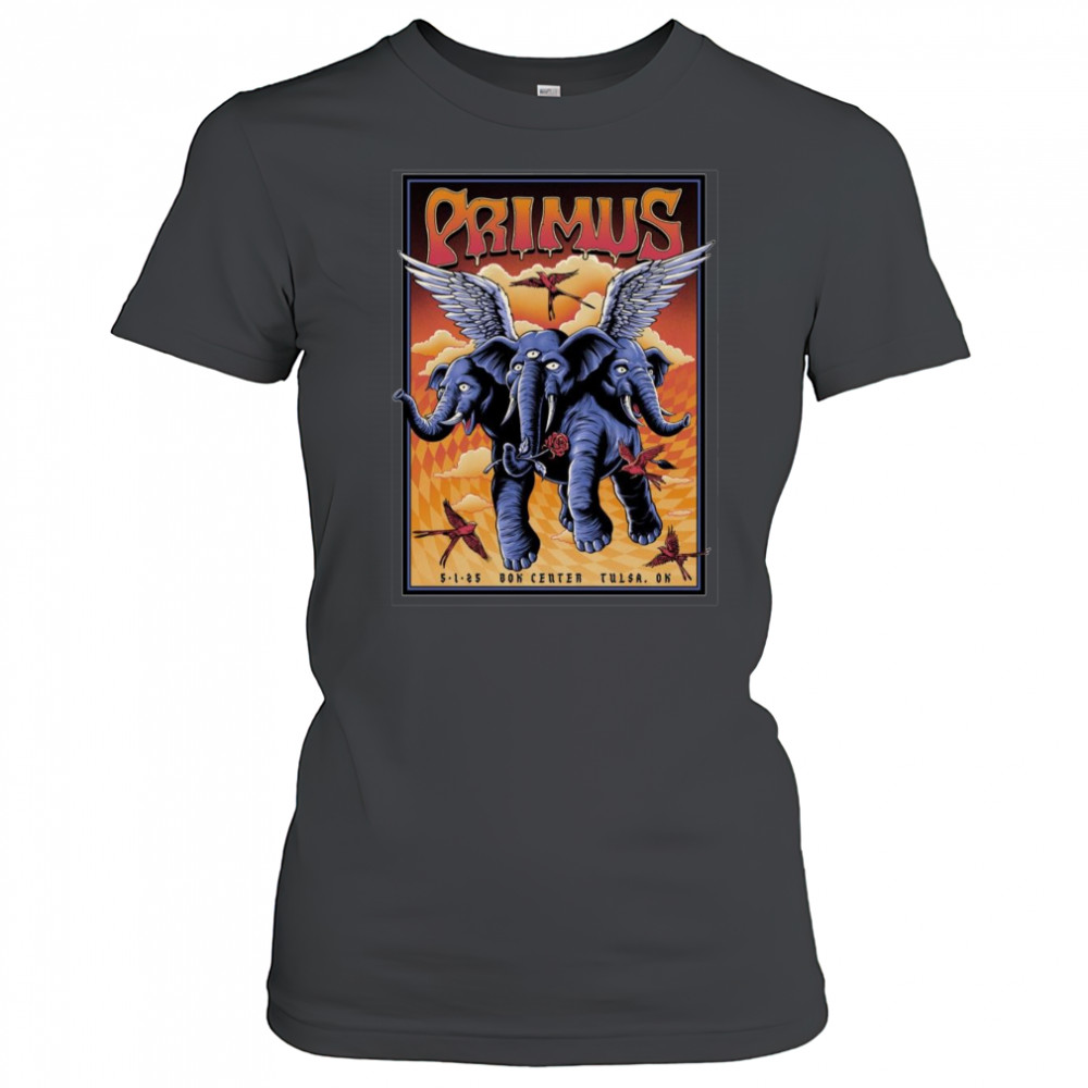 Poster Primus Event May 1 2025 Bok Center Tulsa OK t-shirt Women's T-shirt
