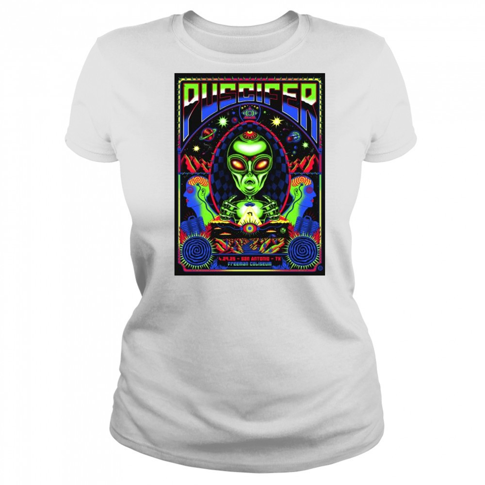 Puscifer Freeman Coliseum April 29 2025 San Antonio TX t-shirt Women's T-shirt