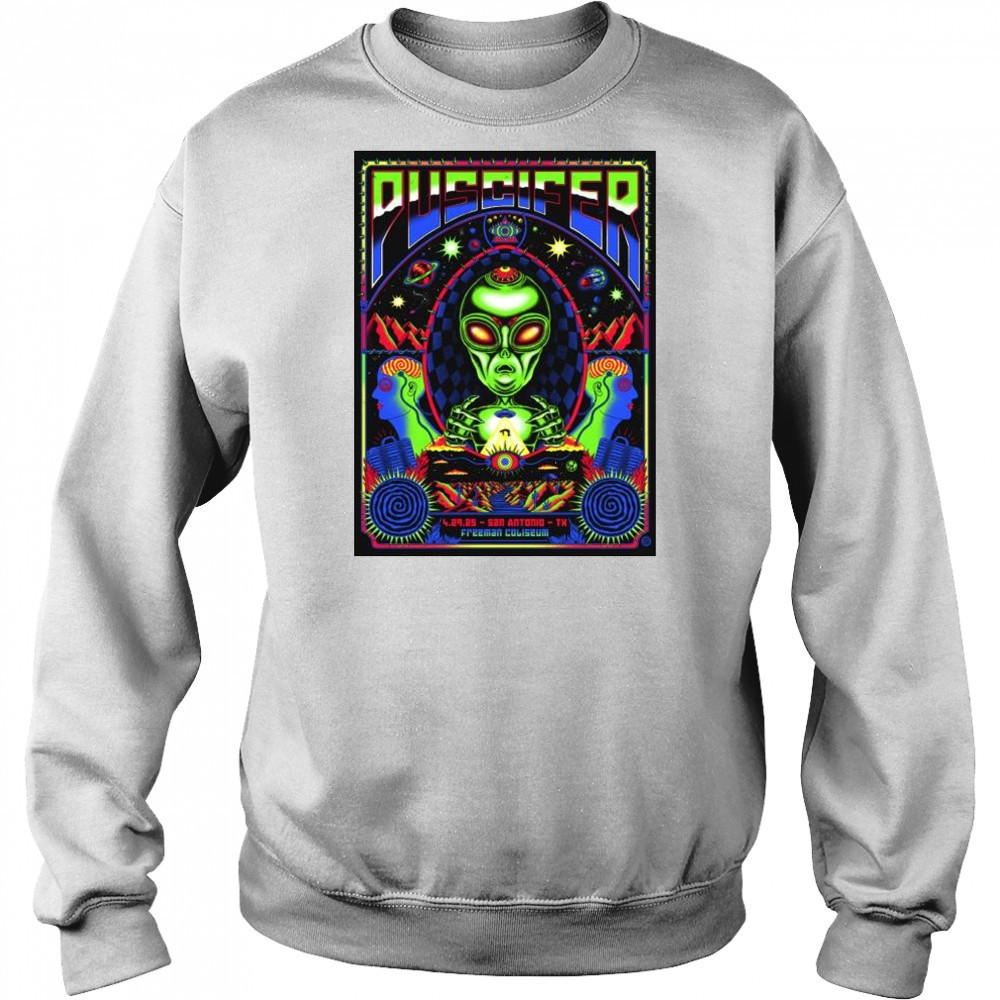 Puscifer Freeman Coliseum April 29 2025 San Antonio TX t-shirt Hoodie