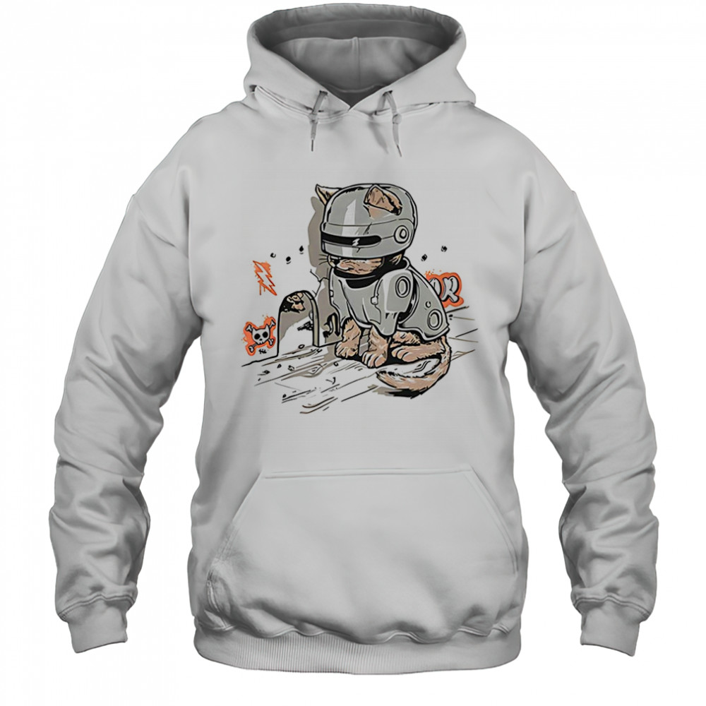 Robotcat shirt Hoodie