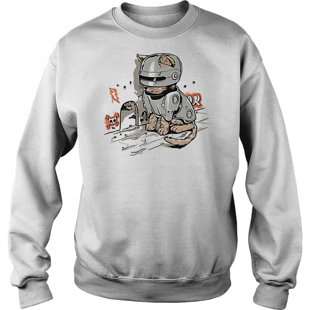 Robotcat shirt Hoodie