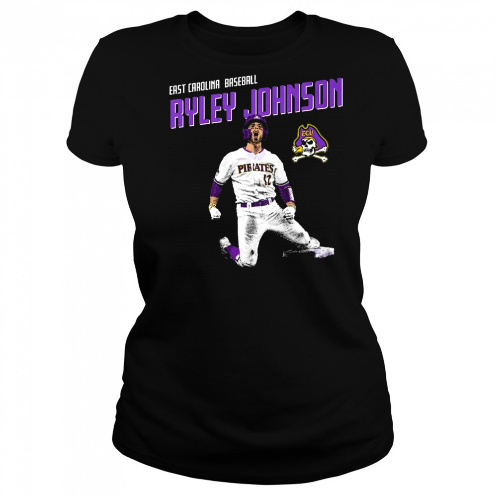 Ryley Johnson East Carolina Pirates baseball NCAA Division I 2025 Graphic t-shirt Women's T-shirt