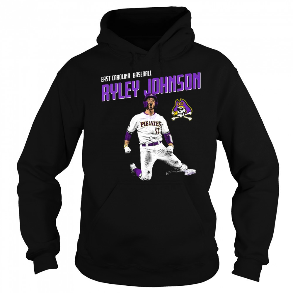 Ryley Johnson East Carolina Pirates baseball NCAA Division I 2025 Graphic t-shirt Sweatshirt