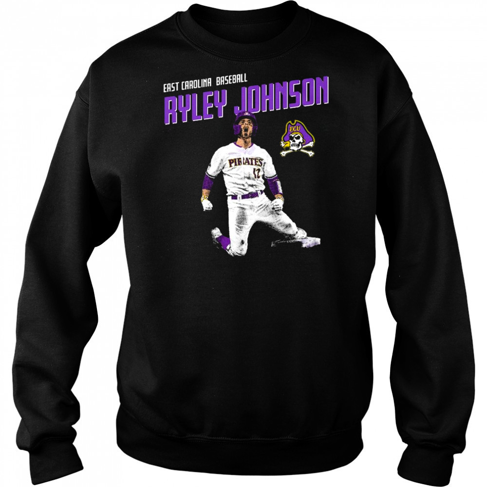 Ryley Johnson East Carolina Pirates baseball NCAA Division I 2025 Graphic t-shirt Hoodie