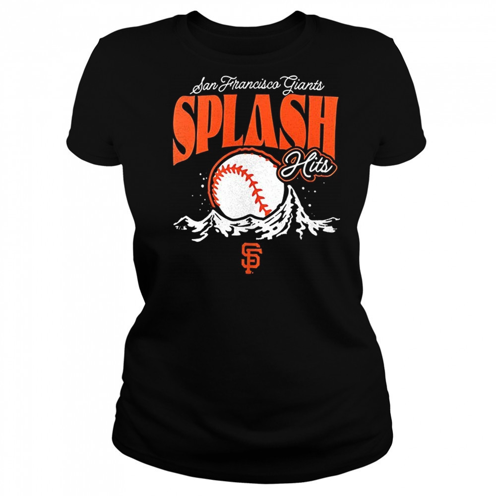 San Francisco Giants splash hits shirt Women's T-shirt