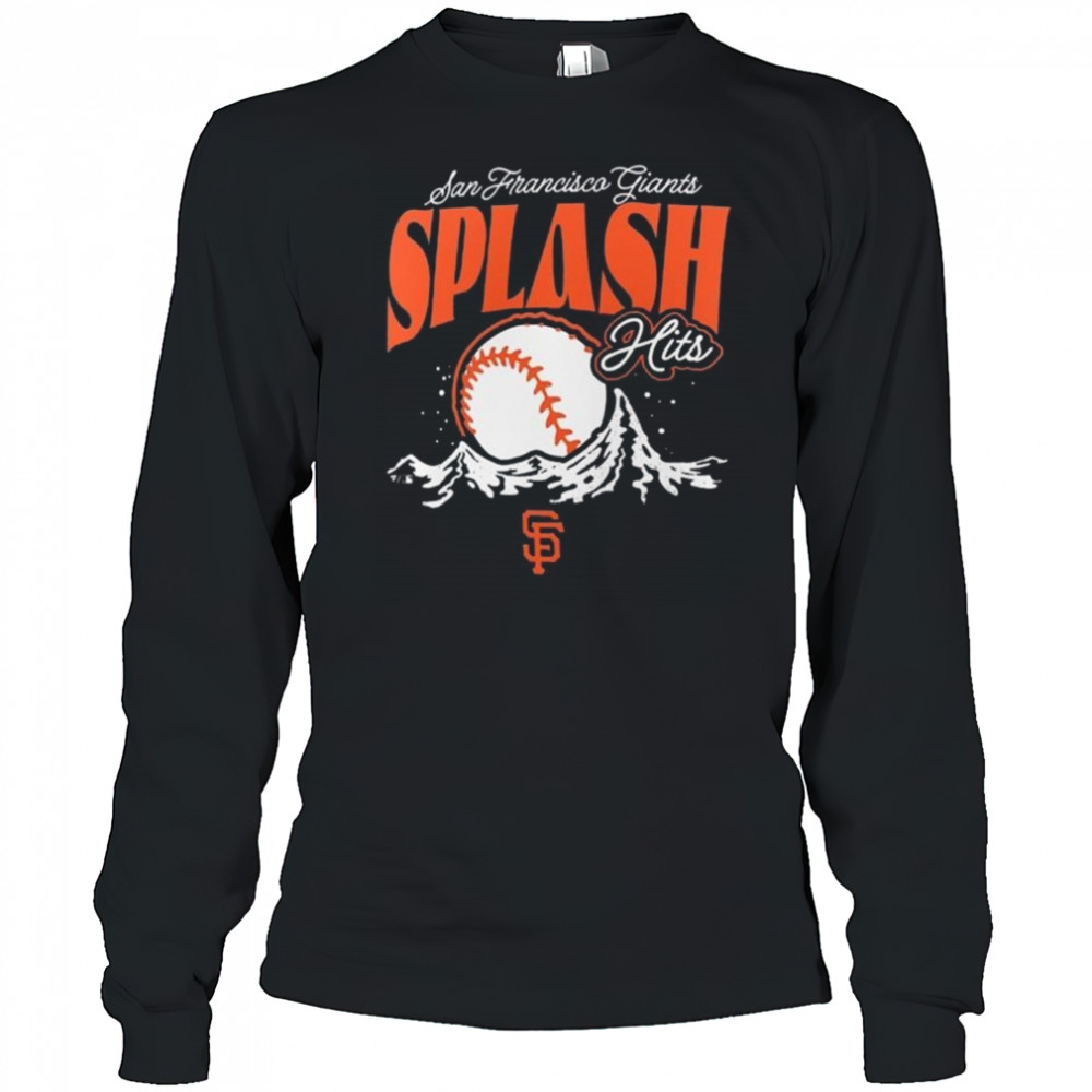 San Francisco Giants Splash Hits Shirt Long Sleeved