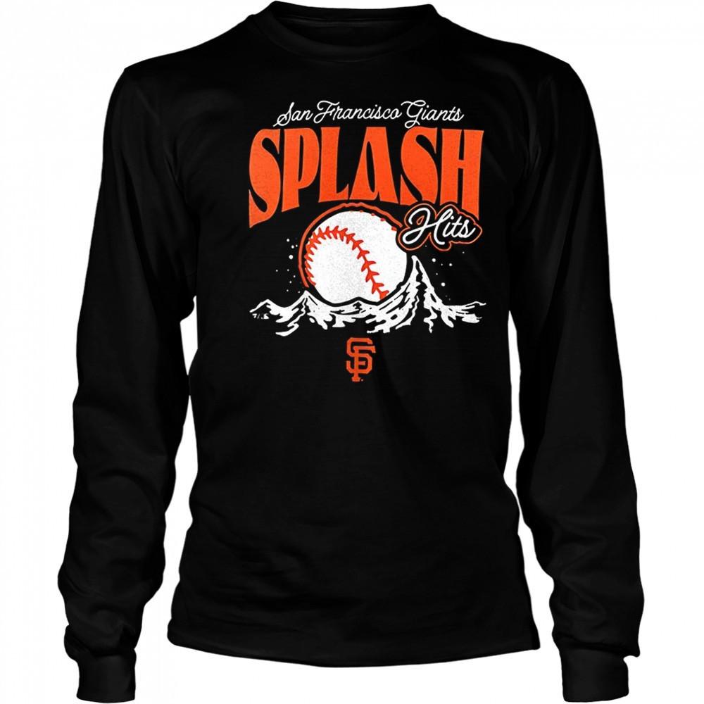 San Francisco Giants splash hits shirt Long Sleeved