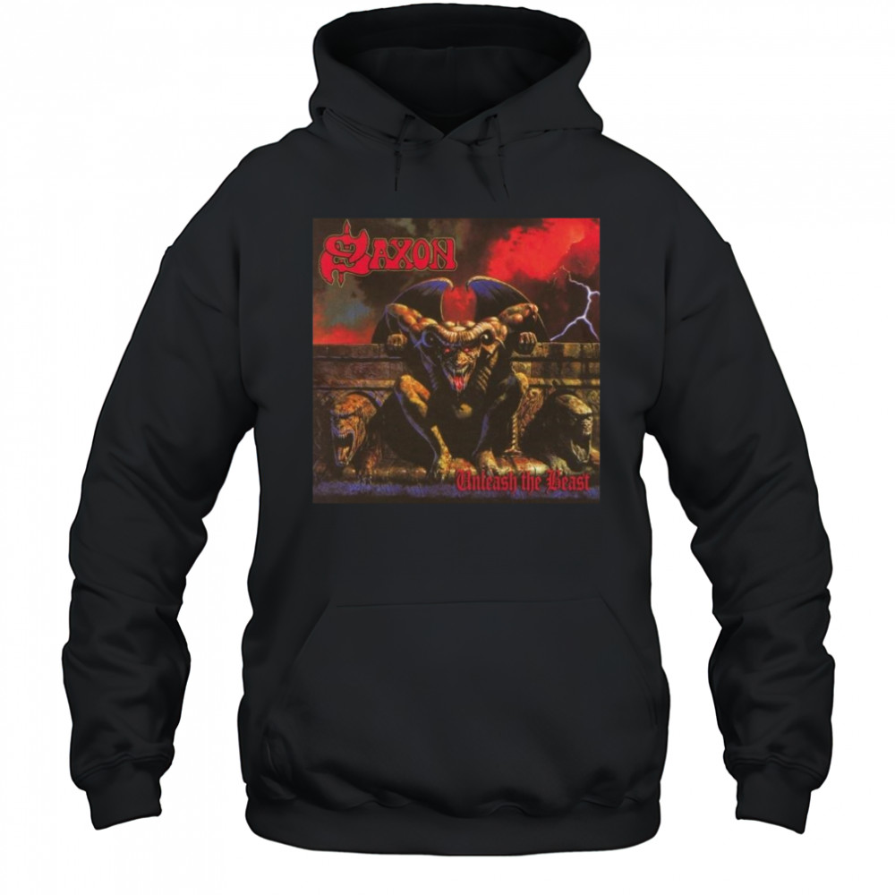 Saxon Unleash The Beast 13th June 2025 Shirt Hoodie