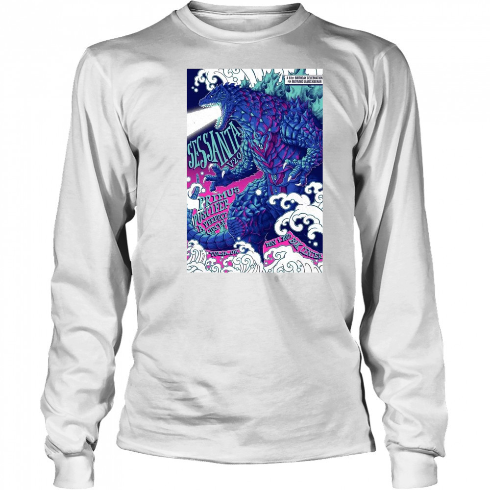Sessanta V2.0 Primus Puscifer A Perfect Circle May 1 2025 Tulsa OK BOK Center t-shirt Long Sleeved