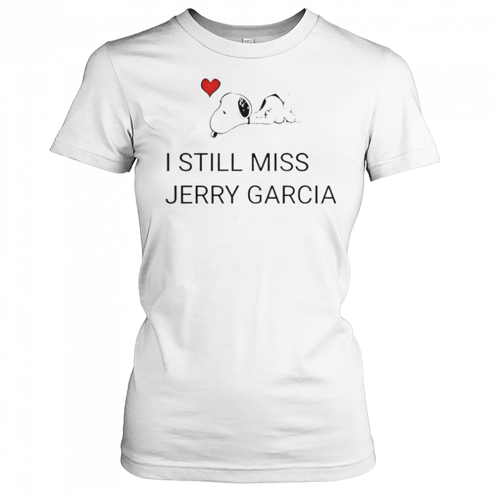 Snoopy Love I Still Miss Jerry Garcia T-Shirt Women's T-shirt