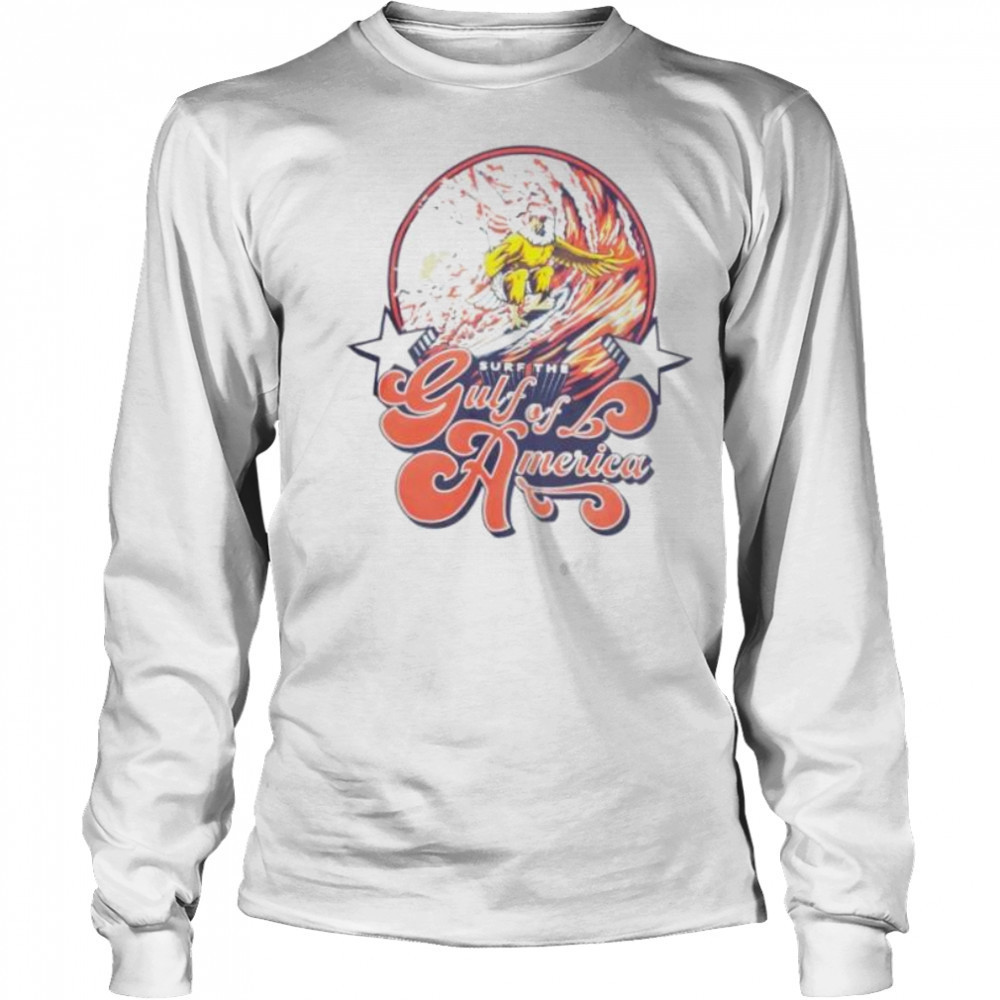 Surf the gulf of America shirt Long Sleeved
