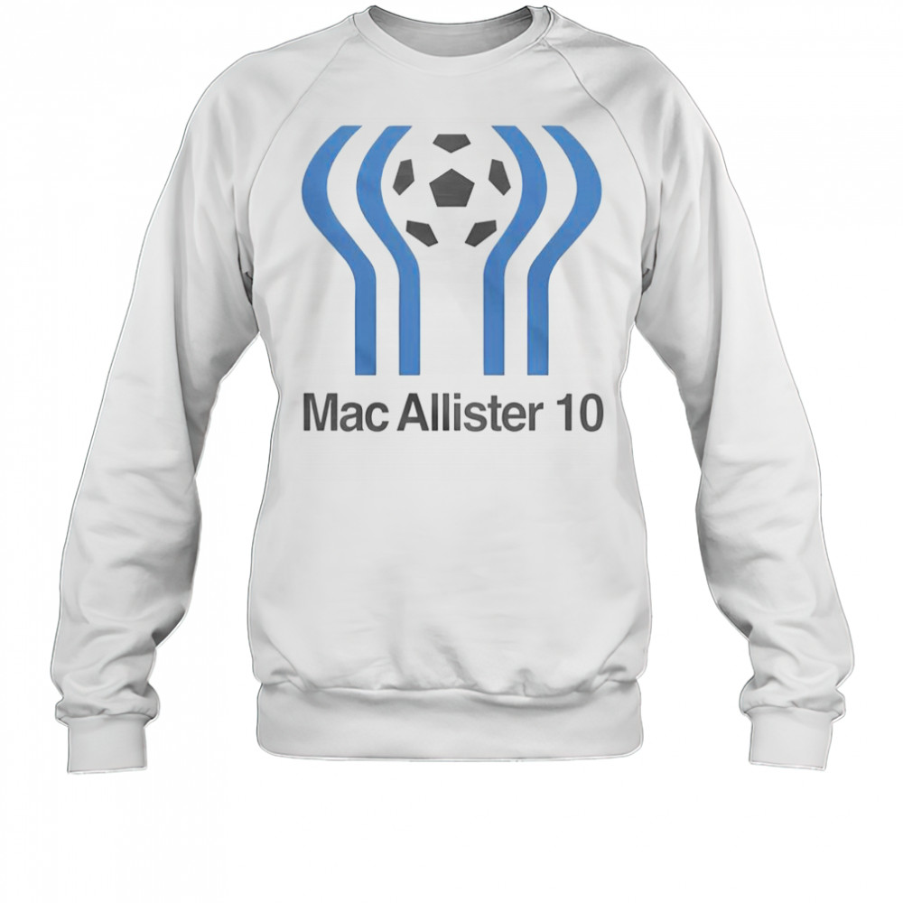 The Anfield Wrap Mac Allister 10 Liverpool T-Shirt Sweatshirt