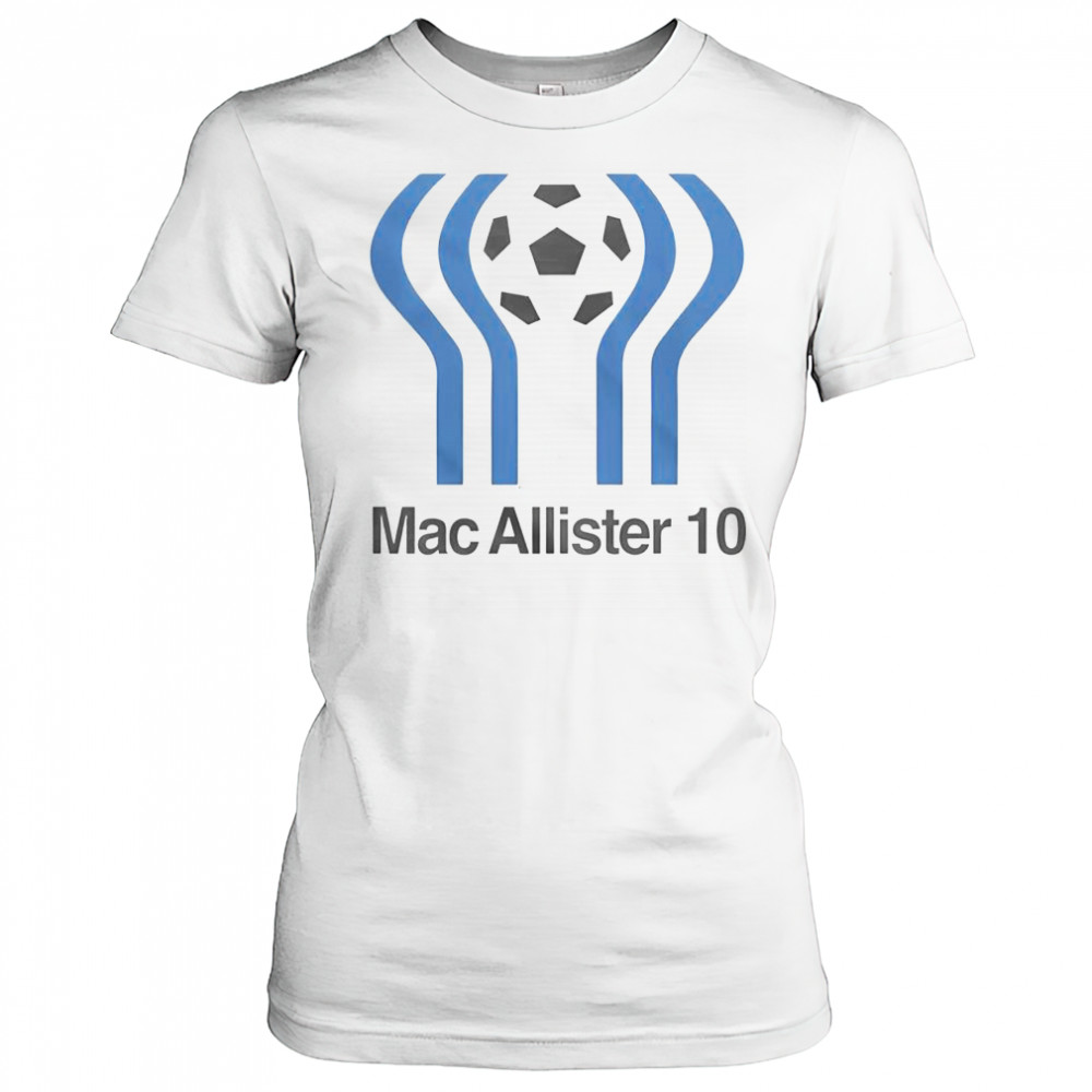 The Anfield Wrap Mac Allister 10 Liverpool T-Shirt Women's T-shirt