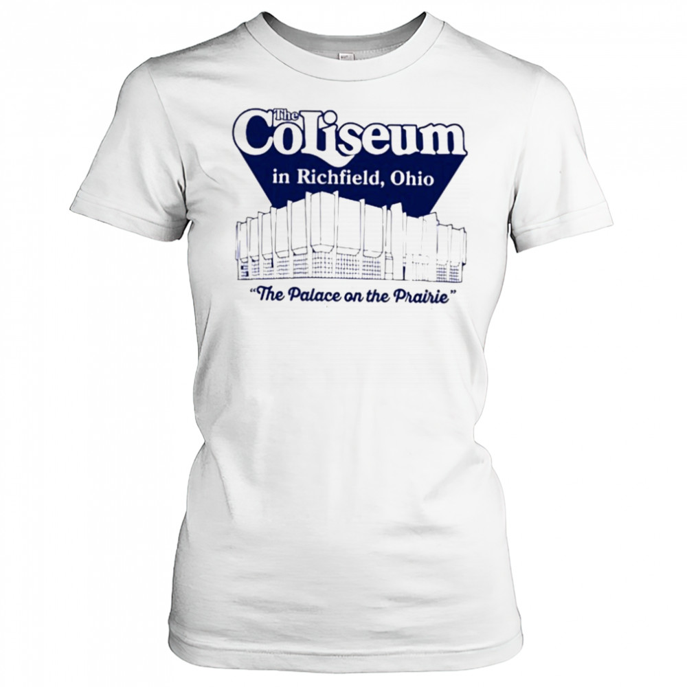 The Coliseum In Richfield, Ohio The Palace On The Prairie T-Shirt Women's T-shirt