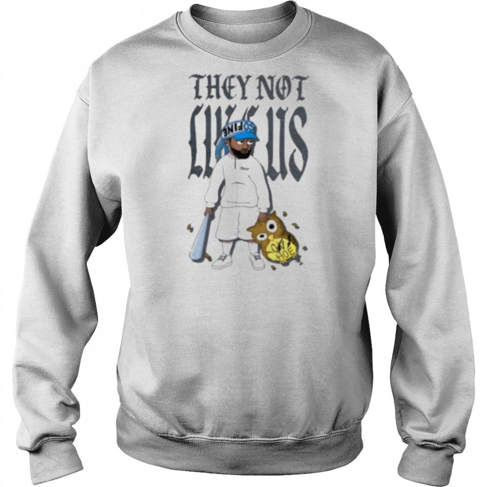 They not like us Drake the weeknd shirt Hoodie
