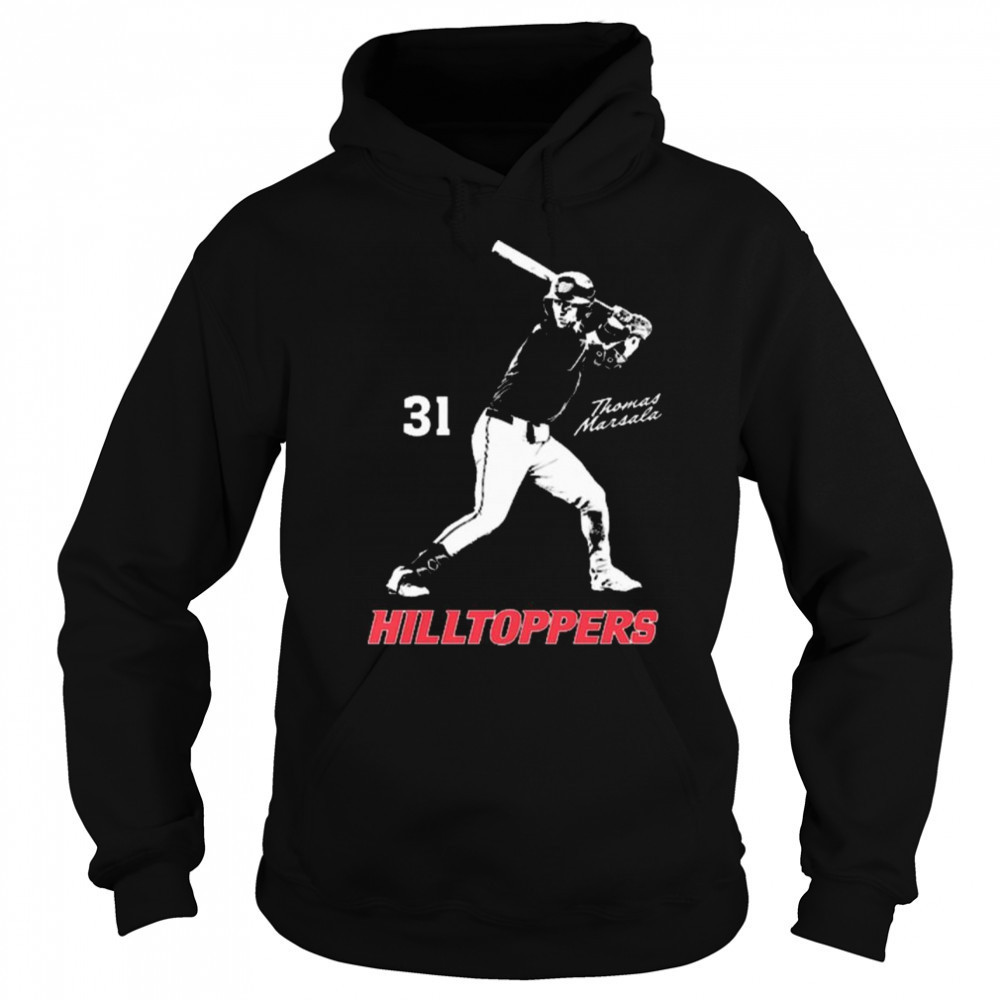 Thomas Marsala Illustrated 31 Western Kentucky Hilltoppers baseball NCAA Division I 2025 t-shirt Sweatshirt