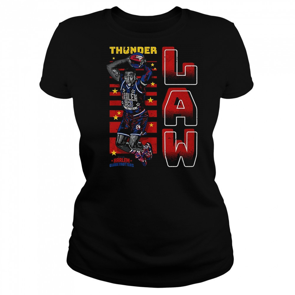 Thunder Law Harlem Globetrotters Jam shirt Women's T-shirt