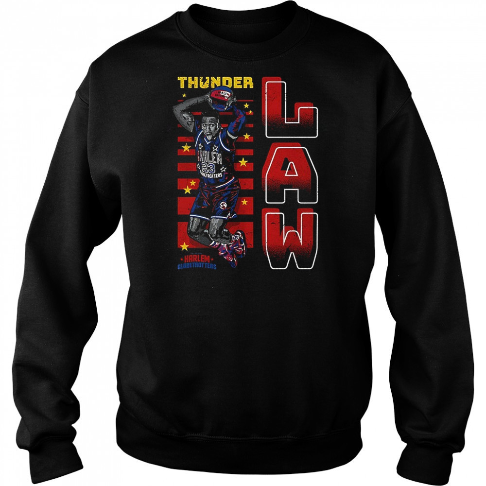 Thunder Law Harlem Globetrotters Jam shirt Hoodie
