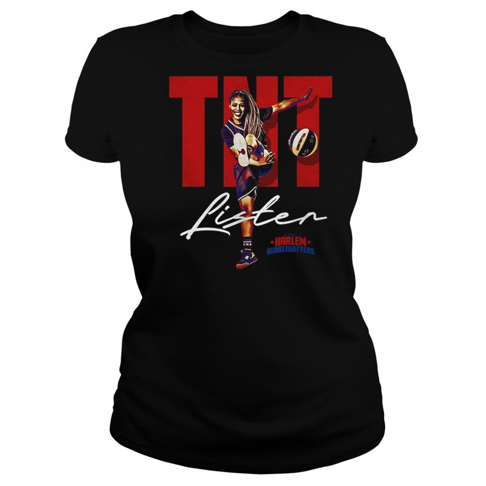 TNT Lister Harlem Globetrotters pass shirt Women's T-shirt