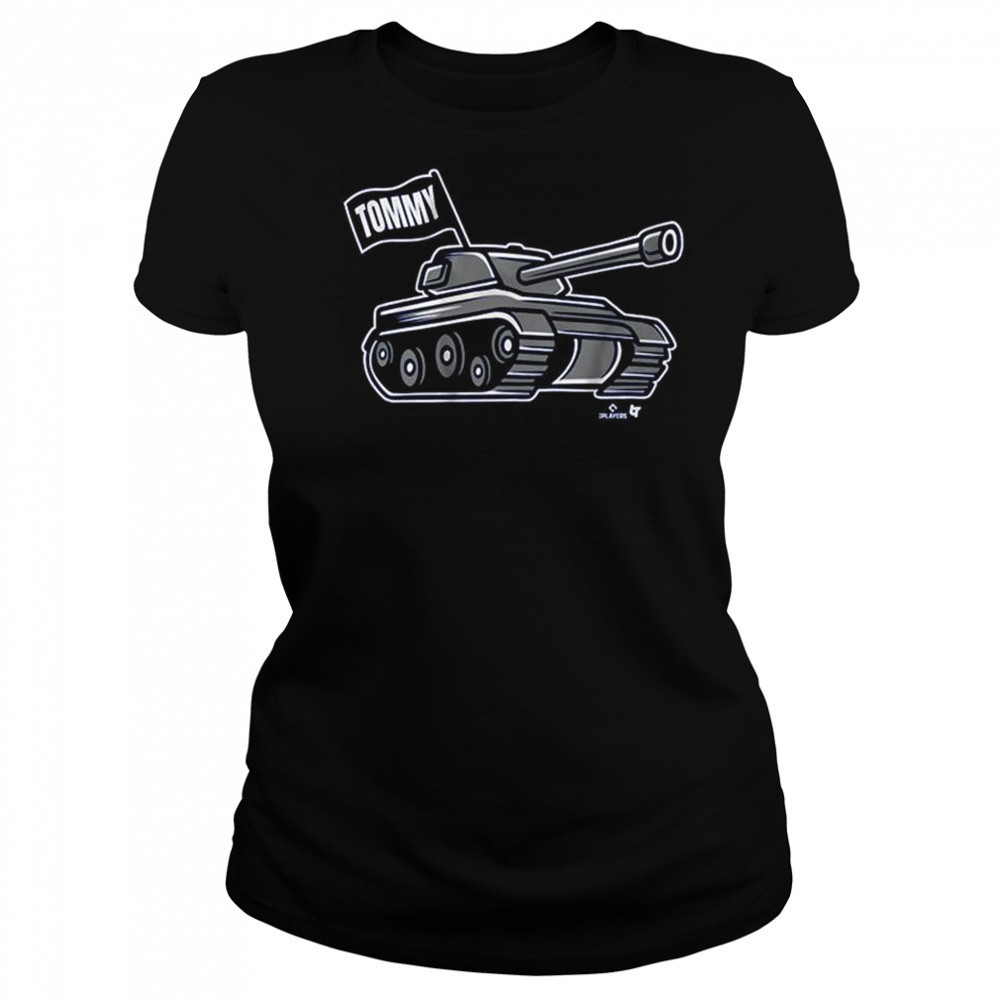 Tommy Edman Tank Los Angeles Dodgers MLB Baseball 2025 t-shirt Women's T-shirt