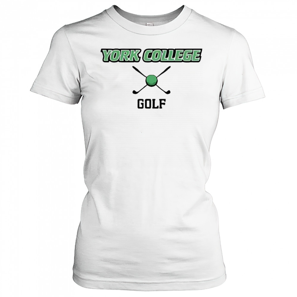 York college golf shirt Women's T-shirt