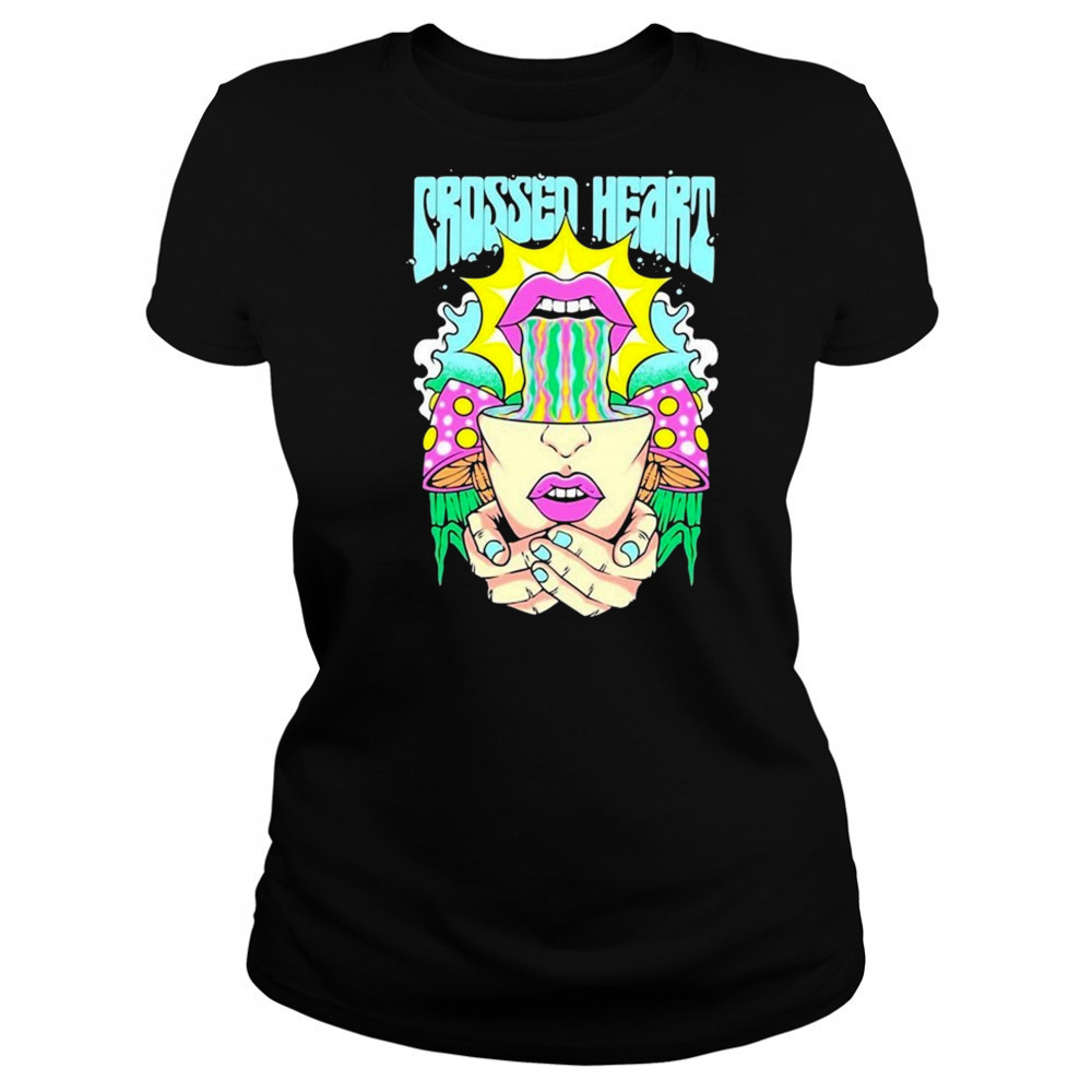 Crossed Heart Mindreader T-shirt Women's T-shirt